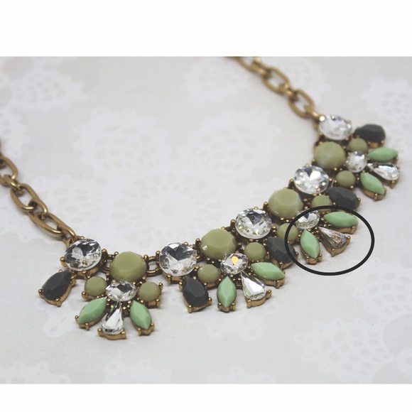 2/$15 J. Crew floral necklace - Picture 2 of 4